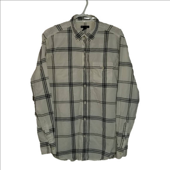 GAP Other - Gap Slim Fit Long Sleeve Cotton Poplin Big Window Check Button Down Size Large